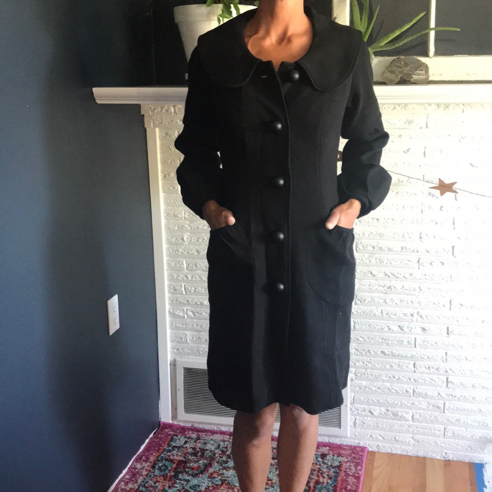 Va va by JoyHan Black dress coat